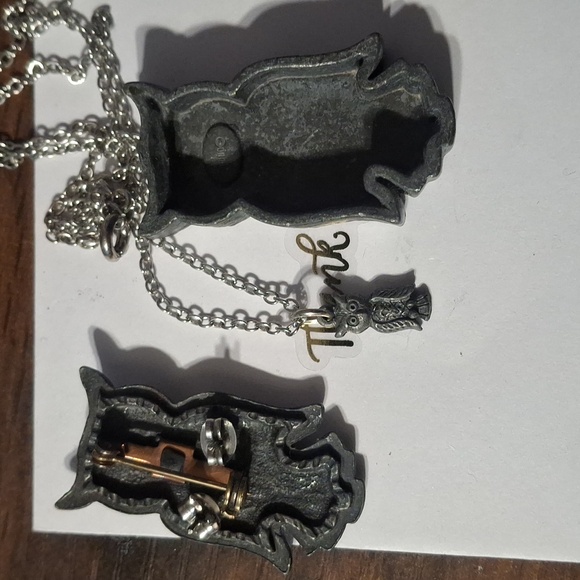 Silver Owl Brooch - Picture 2 of 3